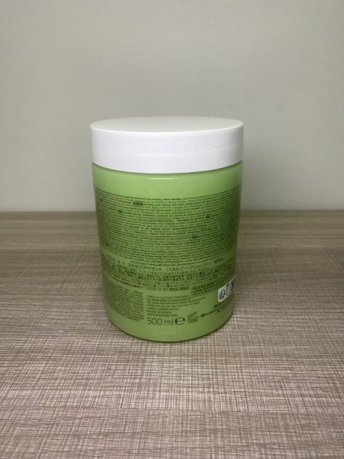 Kajia Scalp Care Cleansing Cream, Soothing Green Can 500G, Sea Salt Blue Can